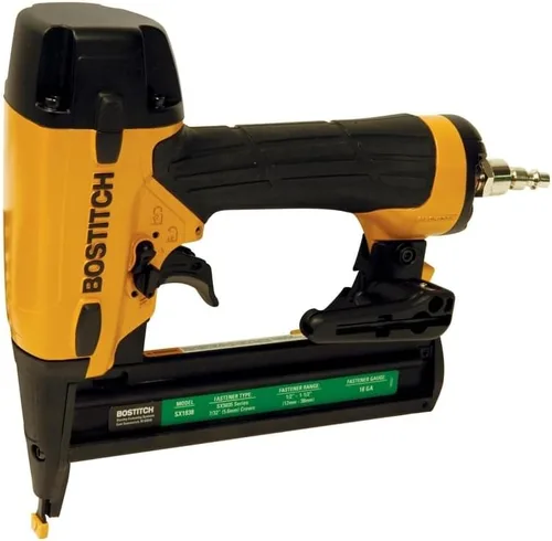 Vista 3 de BOSTITCH SX150K-1 - Grapadora de corona estrecha de calibre 18 de 1/2 a 1-1/2 pulgadas