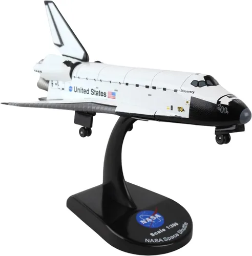 Vista 11 de Daron Worldwide Trading PS5823-1 Sello de transbordador espacial Orbiter Atlantis, Blanco