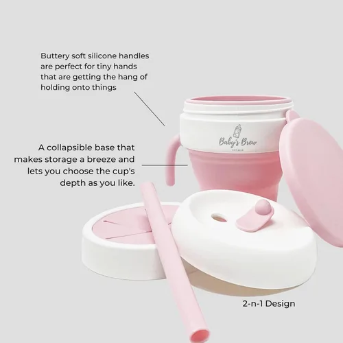 Vista 9 de Baby's Brew Paquete de baby shower en rosa