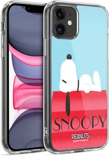 Vista 97 de Head Case Designs Snoopy Deco Dreams - Funda de gel suave con licencia oficial de Peanuts Blue Pattern compatible con Apple iPhone 7 Plus/iPhone 8