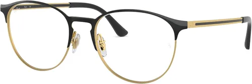 Vista 2 de Ray-Ban RX6375 - Marco redondo de metal para gafas graduadas