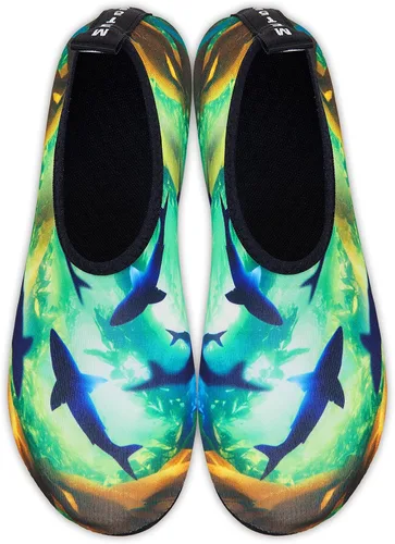 Vista 3 de Zapatos de agua, zapatos descalzos para hombre y mujer, para playa, piscina, secado rápido, para deportes acuáticos, yoga