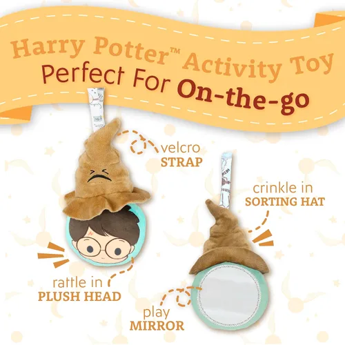 Vista 3 de Kids Preferred Harry Potter - Sombrero de clasificación, espejo sobre la marcha, juguete de peluche