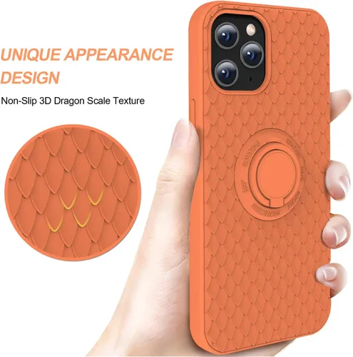 Vista 4 de Funda compatible con iPhone 12 Pro Max con soporte de anillo