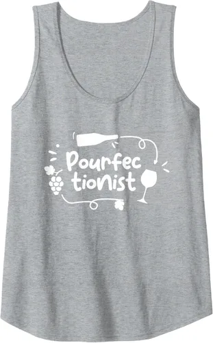 Vista 5 de Booze Joke for Red Wine Lover and Connoisseur Tank Top