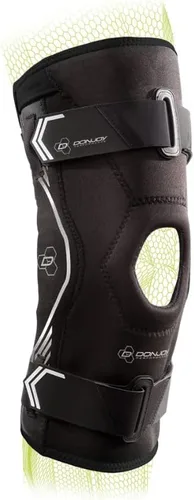 Vista 9 de DonJoy Performance Rodillera con bisagras Bionic Drytex, soporte para rótula, esguinces de rodilla, hiperextensión, menisco y artritis