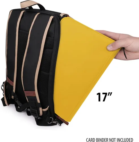 Vista 5 de ENHANCE Edición de Diseñador TCG Mochila - Bolsa de Juego MTG, Organizador de Cartas, Espacio para Atril de TCG, Caja de Almacenamiento de Mazo