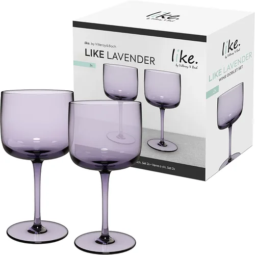 Vista 7 de Villeroy & Boch Par de copas de vino de albaricoque/agua