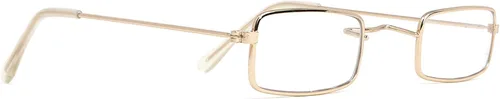Vista 5 de Skeleteen Old Man - Gafas rectangulares para disfraz 1 par