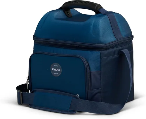 Vista 25 de Igloo Gripper - Bolsa enfriadora de lados suaves Enfriador de almuerzo aislado de doble compartimento