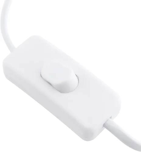 Vista 8 de RTNLIT Soporte de lámpara de escritorio con clip E26/E27, accesorio de lámpara de abrazadera con interruptor de encendido/apagado, enchufe