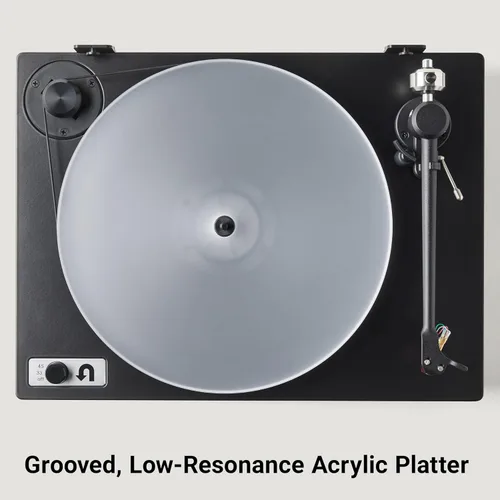Vista 4 de U-Turn Audio - Tocadiscos Orbit Special (Gen 2) con preamplificador incorporado, negro