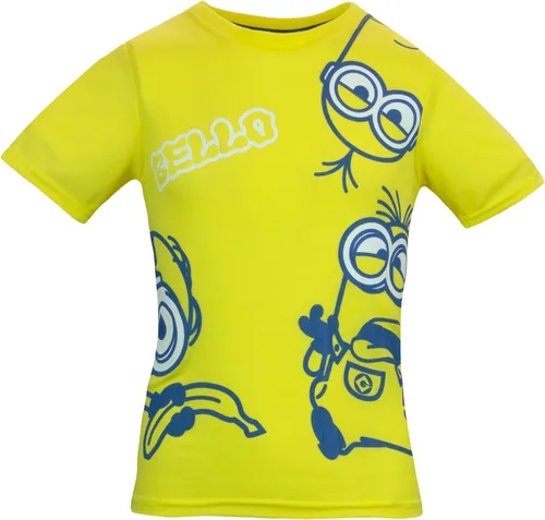 Vista 3 de Minions Conjunto de camiseta camiseta sin mangas y pantalones cortos para niños juego de pantalones cortos Despicable Me para niños