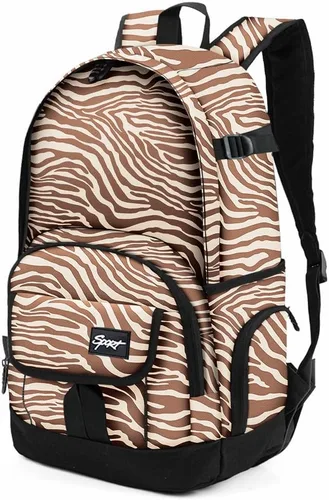 Vista 44 de Mochila escolar estilo Rickyh, mochila de viaje para hombres y mujeres, mochila ligera con compartimento para portátil, Tamaño único