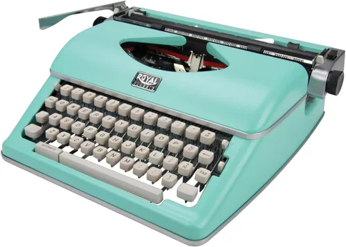 Vista 11 de Royal 79106B Máquina de escribir manual clásica (azul)