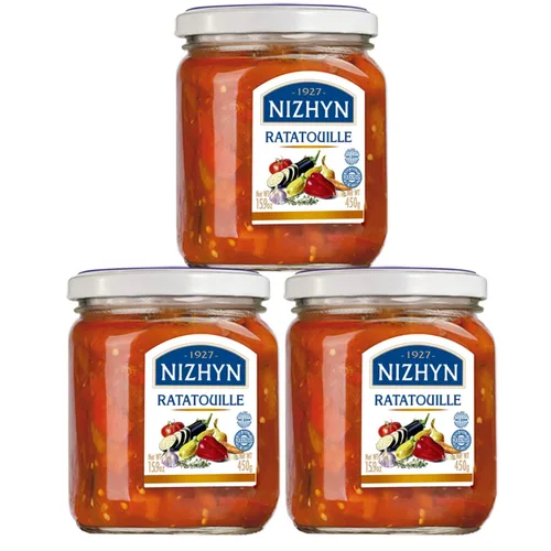Vista 2 de Nezhin Ratatouille, sin conservantes e ingredientes frescos, 15.87 oz, paquete de 1