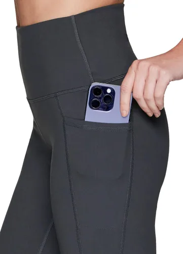 Vista 2 de RBX Active Leggings de yoga para mujer, ultra suaves, sólidos, con bolsillos