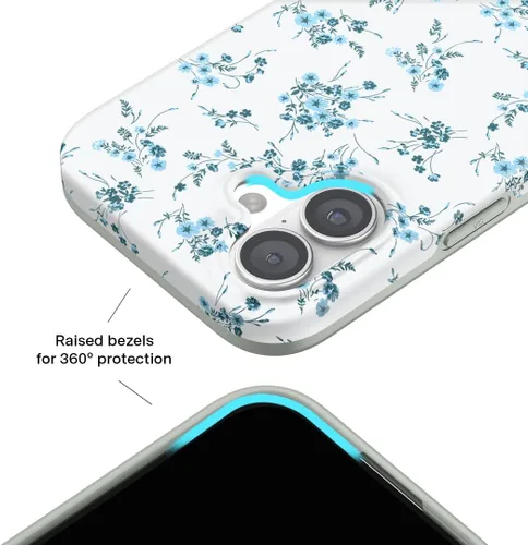 Vista 595 de VELVET CAVIAR Funda para iPhone 15, compatible con MagSafe, probada contra caídas de 10 pies, fundas protectoras de diseño, leopardo color rosa