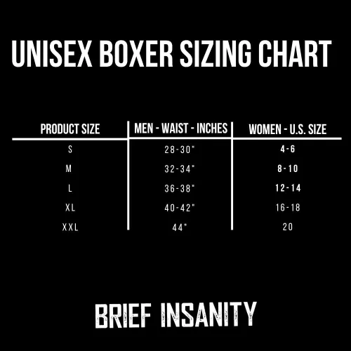 Vista 2 de BRIEF INSANITY Funny & Comfy Boxer Shorts and Pajama Pants for Men & Women Novelty Graphic Underwear & Loungewear