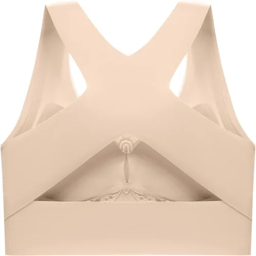 Vista 2 de Women Sports Bra Full Supportive High Impact Yoga Sports Bra Plus Size Fitness Bra Women's Sports Bras Padded Medium