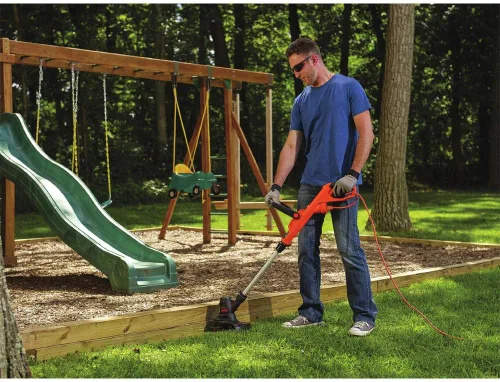 Vista 6 de BLACK+DECKER - Recortadora/bordeadora con cable, de 13 pulgadas, 5 amperios (ST8600)