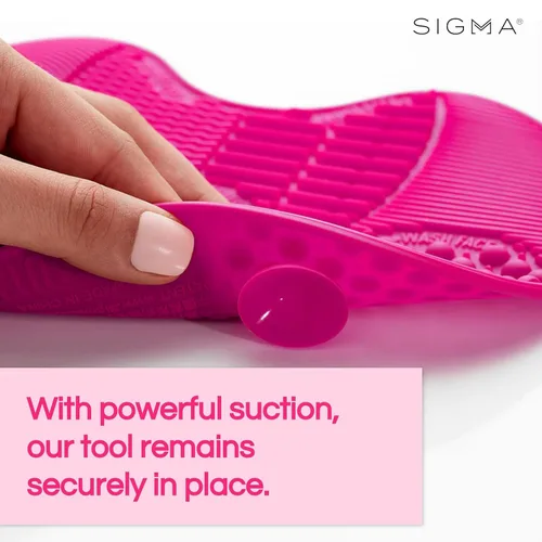 Vista 4 de Sigma Beauty Sigma Spa Express - Tapete de limpieza para mujer, color rosa, talla única
