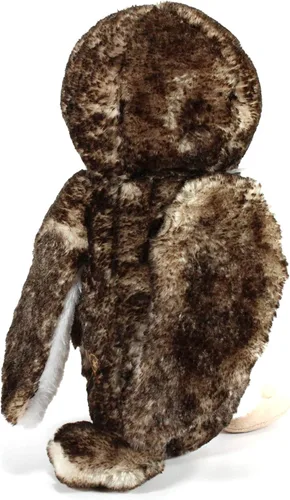 Vista 4 de The Petting Zoo Peluche de búho granero, regalos para niños, animales de granja Wild Onez, juguete de peluche de búho granero Zoologee de 12 pulgadas