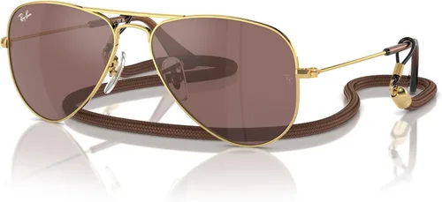 Vista 33 de Ray-Ban Junior Rj9506s - Gafas de sol de aviador de metal para niños