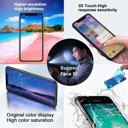 Vista 4 de EFAITHFIX para iPhone 11 Reemplazo de pantalla LCD de 6.1 pulgadas, pantalla LCD 3D Touch, digitalizador de pantalla LCD Full HD, ensamblaje