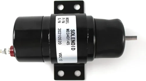 Vista 2 de 053400-14610 053400-7100 12v Solenoide de cierre de combustible para piezas de repuesto de la válvula electromagnética de parada del motor del disco