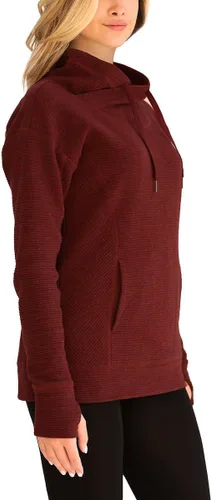 Vista 2 de Kirkland Signature - Suéter de cuello alto falso para mujer (rojo, XXL), Rojo