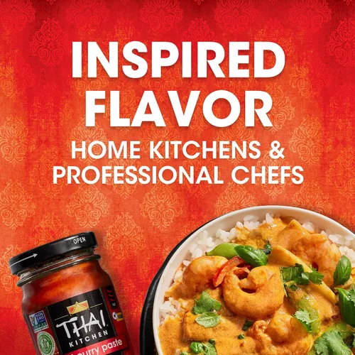 Vista 12 de Thai Kitchen - Pasta de curry rojo sin gluten, 4 onzas