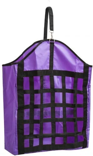 Vista 7 de Showman Bolsa de heno de alimentación lenta de nylon con palmas