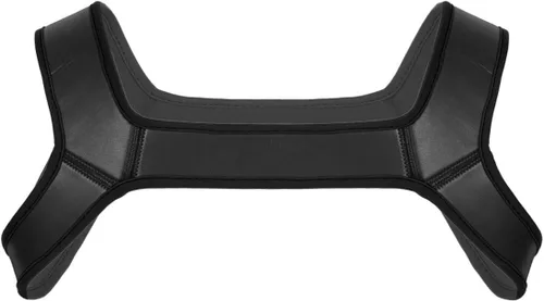 Vista 5 de dPois Arnés de pecho de doble hombro para hombre, cinturón protector de músculos, disfraz de fiesta