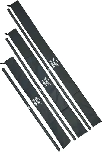 Vista 3 de Martial Arts Armory - Bastón de espuma acolchado para práctica y entrenamiento seguro con estuche de transporte