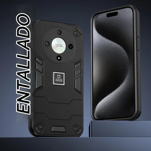 Vista 6 de Funda para teléfono compatible con Honor Magic6 Lite, compatible con Honor X9b 5G ALI-NX1 ALI-NX3 / X50 GT ALP-AN00 / X50 5G ALI-AN00 Funda Negro