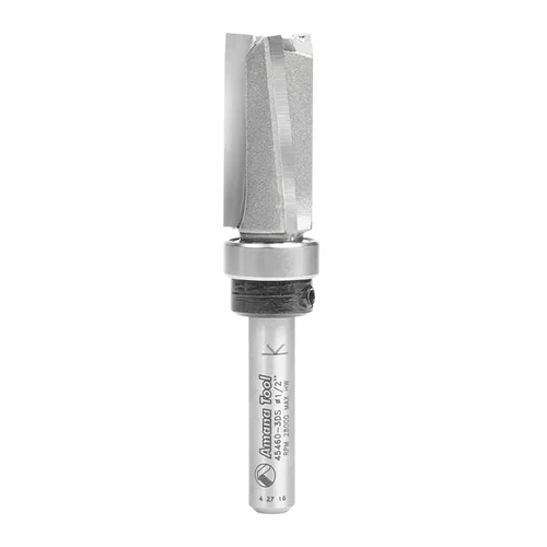 Vista 23 de Amana Tool 45487 - Broca de carburo con punta de carburo, 45487, vástago de 1/2 x 1/4 pulgadas con rodamiento de bolas superior