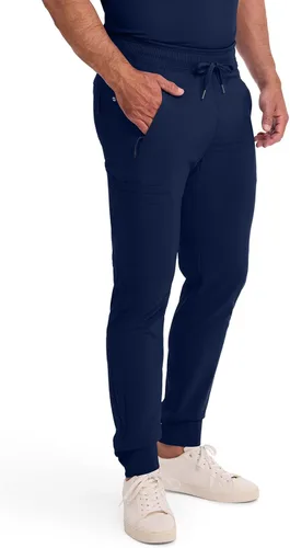 Vista 7 de Cherokee Infinity CK004A - Pantalón de tiro medio para hombre Azul marino