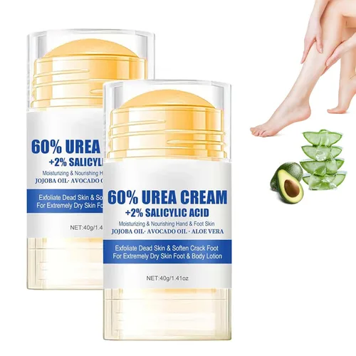 Vista 11 de Crema Hidratante y Antigrietas para Pies, Crema de 2025 ml Hidratante y Alivio de Grietas y Sequedad para Pies, Crema de Reparación para Manos