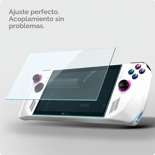 Vista 7 de Spigen GlasTR EZ FIT - Protector de pantalla de vidrio templado para ROG