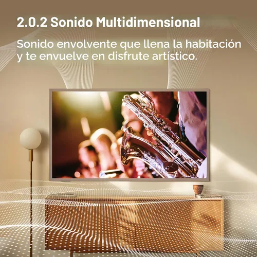 Vista 13 de Hisense Serie de TV Class QLED 4K S7N de 85 pulgadas Dolby Vision HDR Google Smart TV (85S7N) - 144Hz, modo artístico, panel antirreflejo, pantalla