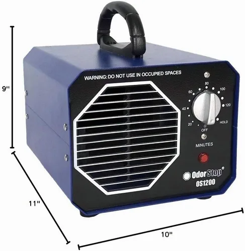 Vista 7 de OdorStop Generadores de ozono de grado profesional (1200 pies cuadrados)