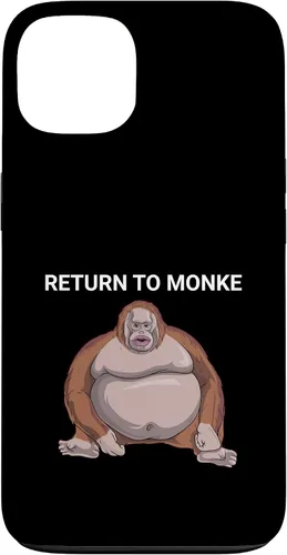 Vista 7 de Reject Humanity Return to Monkey Uh Oh Stinky Funny Monke Case for iPhone 17