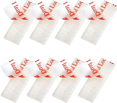 Vista 8 de EZ Pass/IPass/IZoom/SunPass Tiras de montaje 4 piezas (2 juegos), tiras adhesivas de doble bloqueo (4) Peel and Stick Adhesive Strips Dual Lock