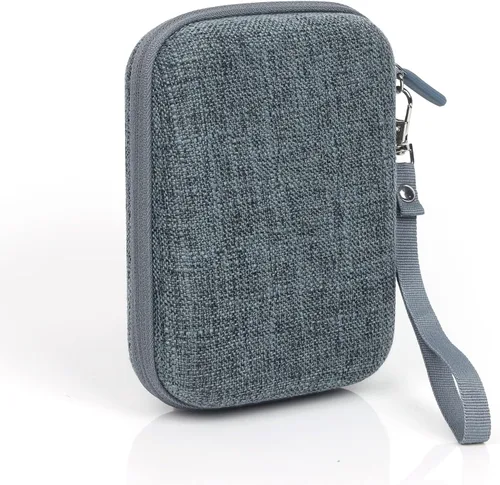 Vista 6 de MUZIRI KINOKOO Funda rígida de EVA compatible con Fuji Instax Mini EVO Camera Mini Link/Link 2/Link SQ Smartphone Photo Printer Bag con correa