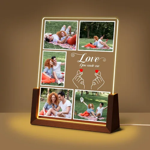 Vista 24 de Regalos de cumpleaños personalizados para el día del padre, para papá, de hija, hijo, esposa, marco de fotos con placa acrílica personalizada