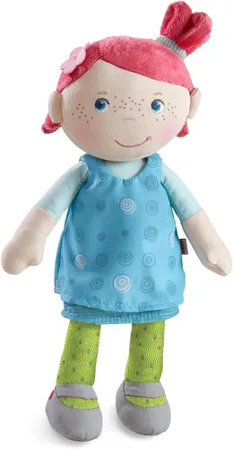 Vista 13 de HABA Snug Up Camilla - Muñeca suave de 10 pulgadas, lavable a máquina, perfecta para acurrucarse, primera muñeca suave y figura de felpa para niños