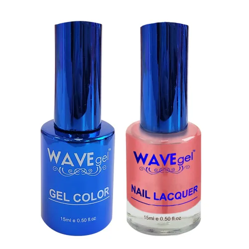 Vista 106 de WAVEGEL - Juego dúo de gel y esmalte de uñas a juego - Colección Royal - #001 ¡Blanco sobre blanco! I 0.5 onzas