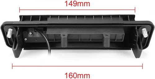 Vista 4 de Vlicevrn CCD Cámara de visión trasera para automóvil con mango de maletero con lente de ojo de pez, visión nocturna, cámara de estacionamiento