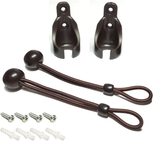 Vista 12 de Coolaroo - Kit de amarre de persianas enrollables para exteriores Coolaroo, persianas enrollables para exteriores e interiores y cubiertas de Marrón